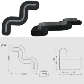 Canapé 22 personnes Artiko