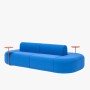 Canapé modulaire double 8 personnes