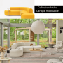 Canapé modulaire Haut de Gamme - 8 personnes