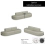 Canapé modulaire - 4 places - L 2.84m - Artiko