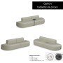 Canapé modulaire - 4 places - L 2.84m - Artiko