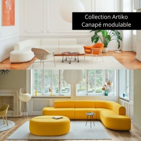 Canapé modulaire Haut de Gamme - 8 personnes