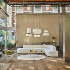 Canapé d'angle modulaire 6 personnes