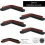 Canapé d'angle modulaire - 8 places - L 4.11m - Artiko