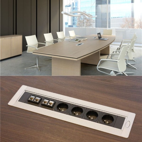 Médiabox 8 prises pour bureau - S92E