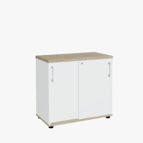 Armoire professionnelle à portes coulissantes Largeur 80 cm