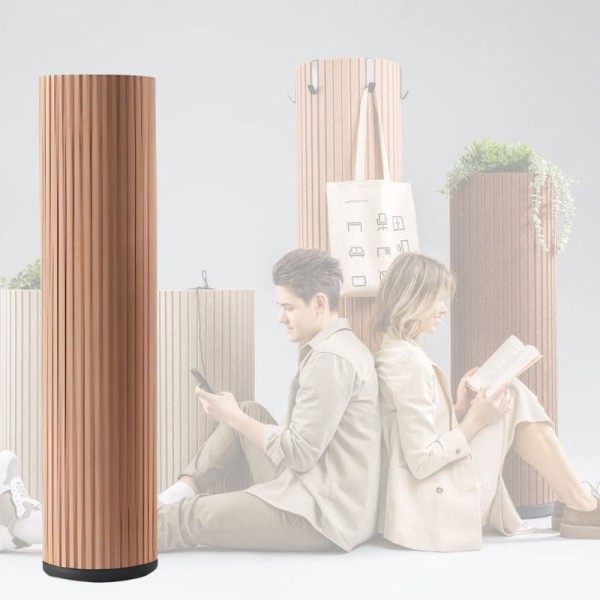 Colonne acoustique pour bureau Hauteur 160 cm