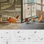 Fauteuil inclinable en cuir Design Haut de gamme - Toro