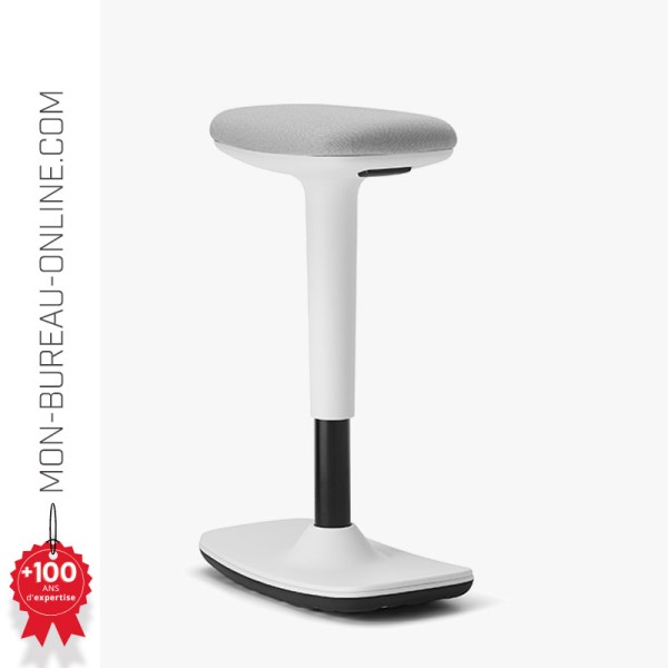Siège / Tabouret assis-debout blanc - To-swift