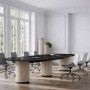 Table de réunion acoustique 10 personnes - L 3.20m - Parthos