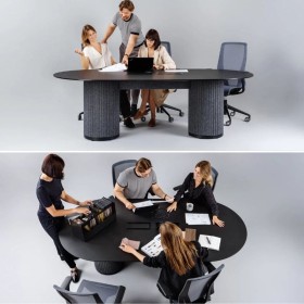 Table de réunion acoustique 8 personnes