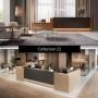 Banque d'accueil haut de gamme Design lumineuse