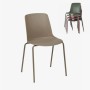 Chaise visiteur empilable - Calix de chez Sitek