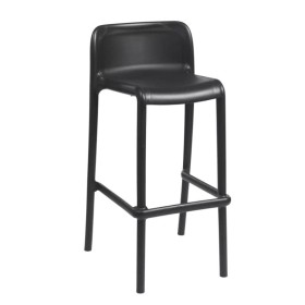 Chaise haute empilable pour l'extérieure
