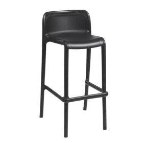 Chaise haute empilable pour l'extérieure