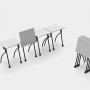 Table de formation pliante