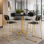 Table haute mange debout - Ronde H 90 - Ø 70 cm - Gobo