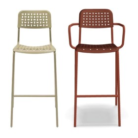 Tabouret haut pour intérieur et extérieur