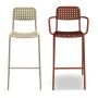 Tabouret haut pour intérieur et extérieur