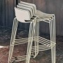 Chaise haute empilable