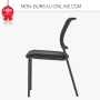Siège / chaise visiteur pour réunion