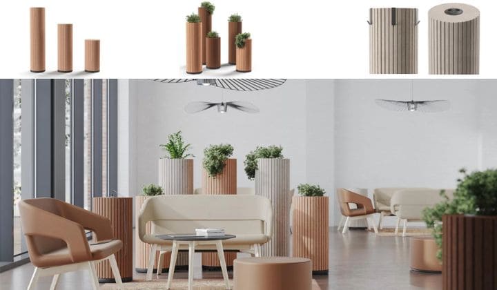 Colonne acoustique Haut de Gamme pour bureau