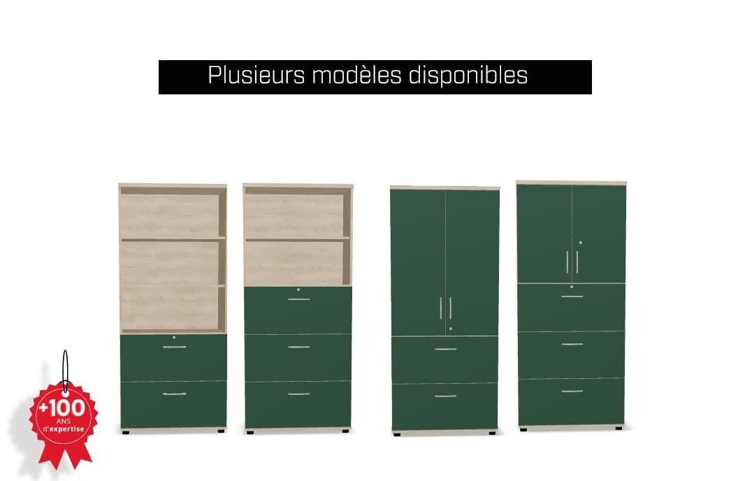 Meuble de rangement pour dossiers suspendus