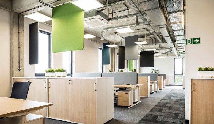 Armoire de bureau professionnelle à portes coulissantes