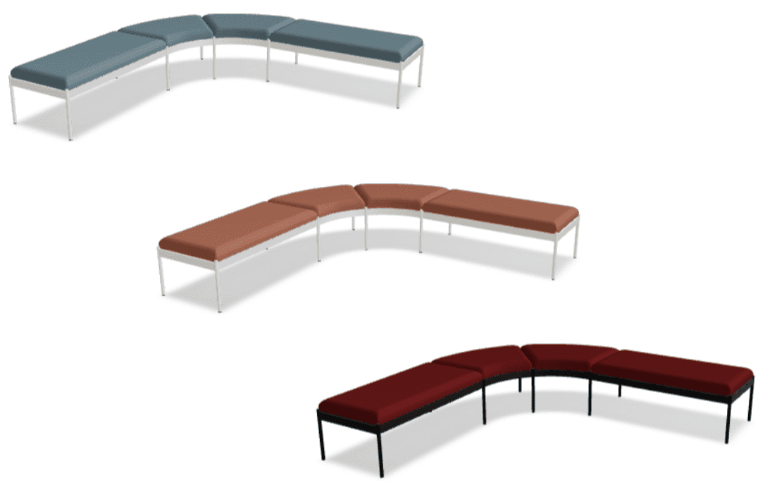 Banquette Design 6 personnes - Nora MDD