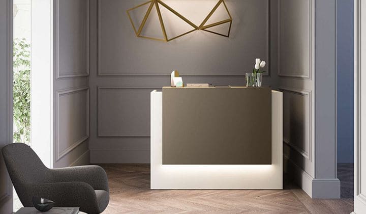 Banque d'accueil Design