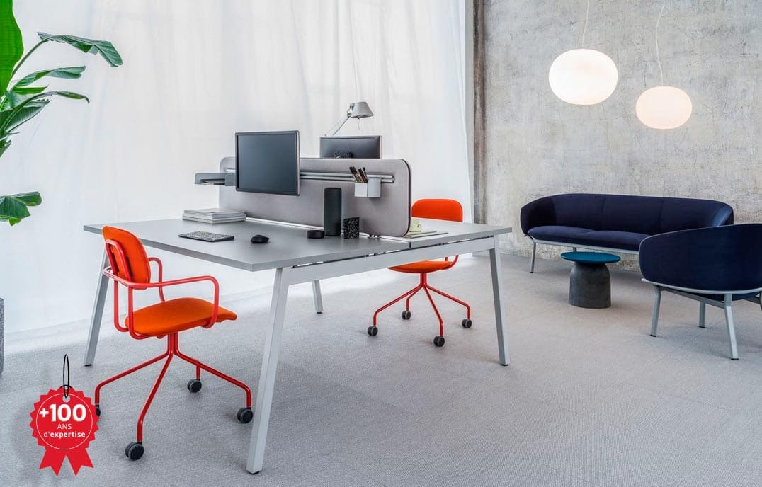 Bureau Bench pour 2 personnes