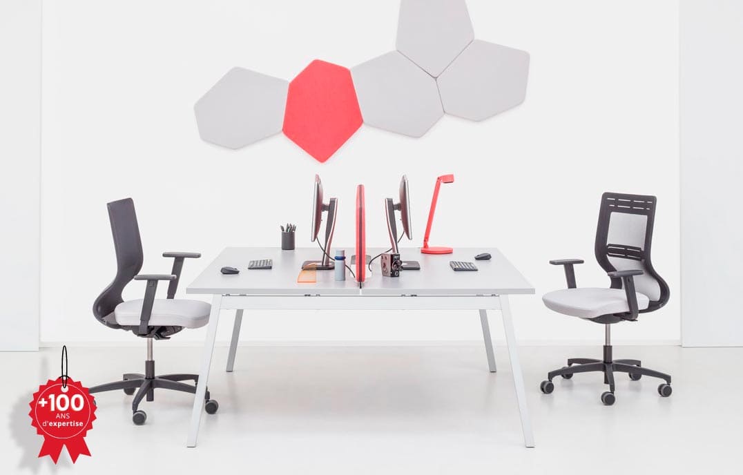 Bureau Bench pour 2 personnes