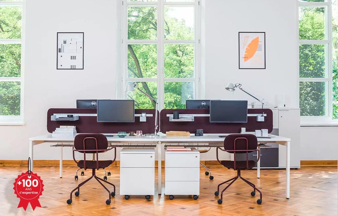 Bureau Open Space 4 personnes