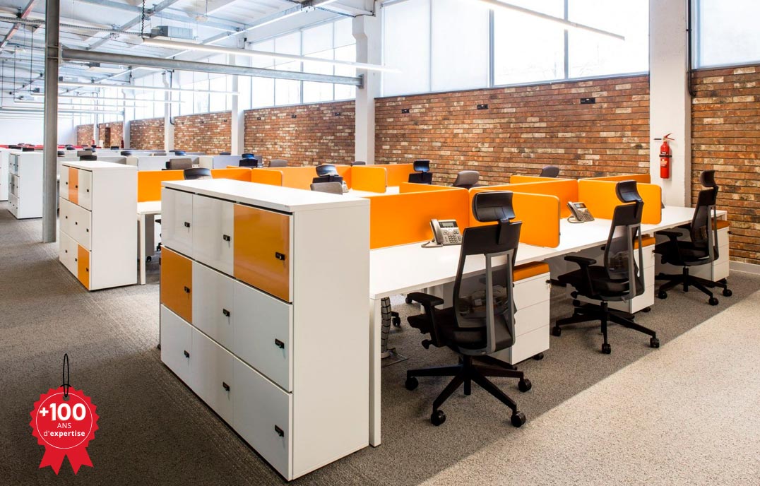 Bureau Open Space 6 personnes