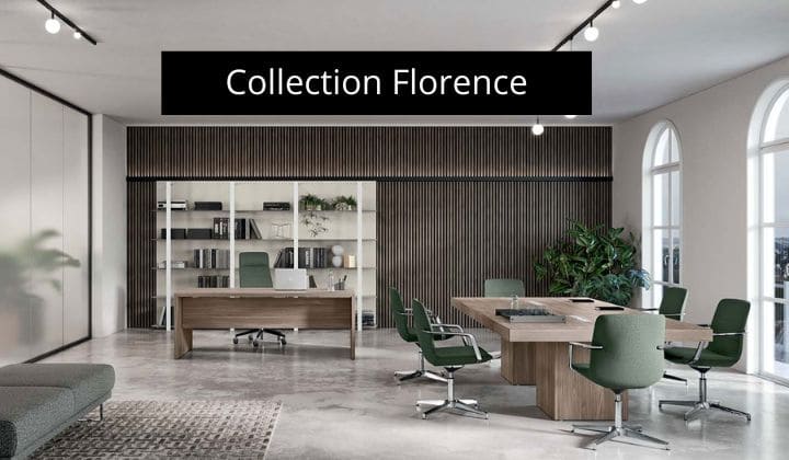 Collection de mobilier de bureau Florence