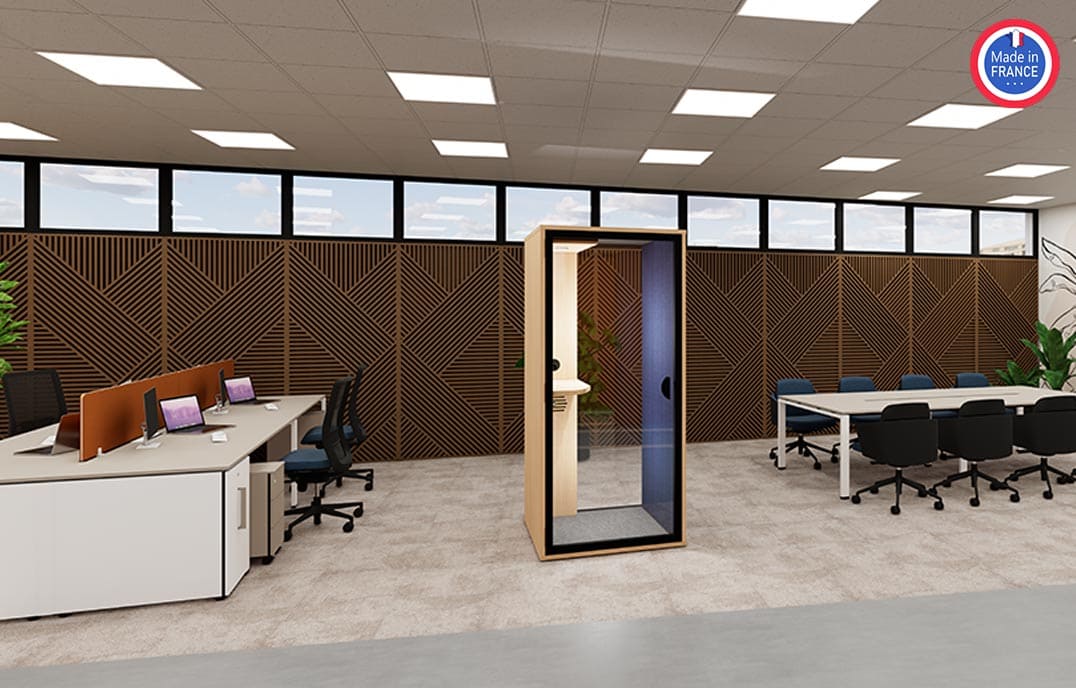 Cabine acoustique 1 personne