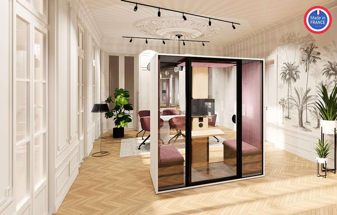 Cabine acoustique Duo