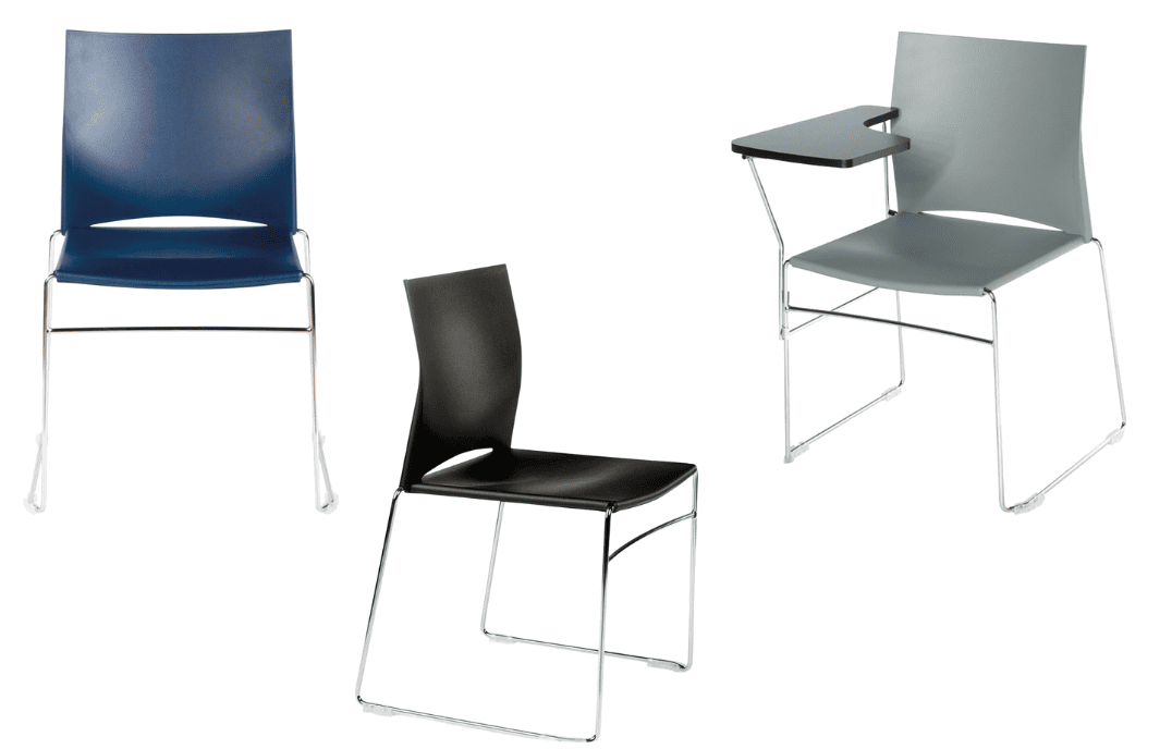 Chaise professionnelle empilable