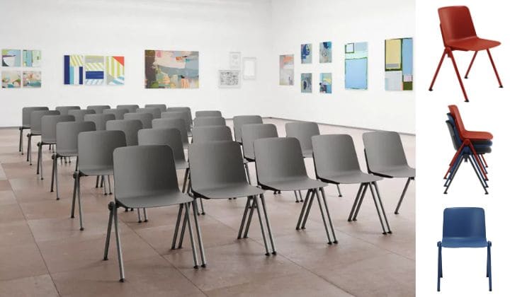 Chaise empilable
