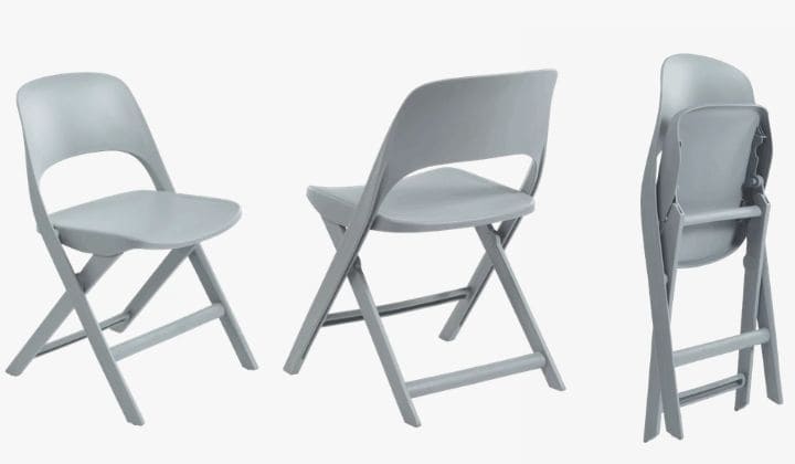 Chaise visiteur pliable