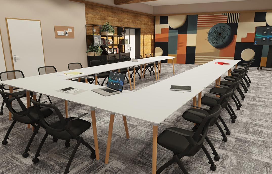 Chaise visiteur pour bureau