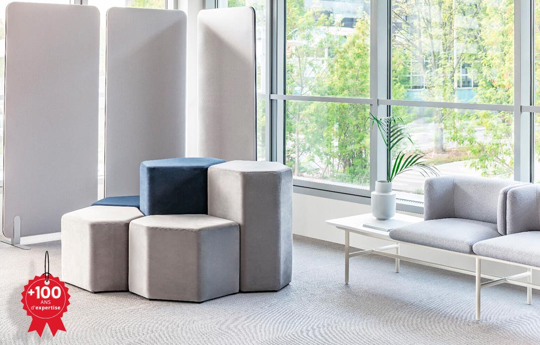Cloison amovible de bureau