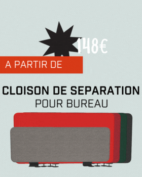 Cloison de bureau