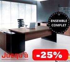 Ensemble complet de bureau de direction