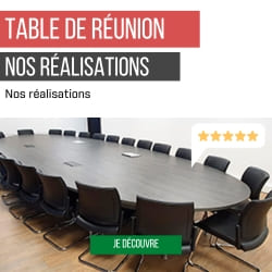 Table de réunion : nos réalisations