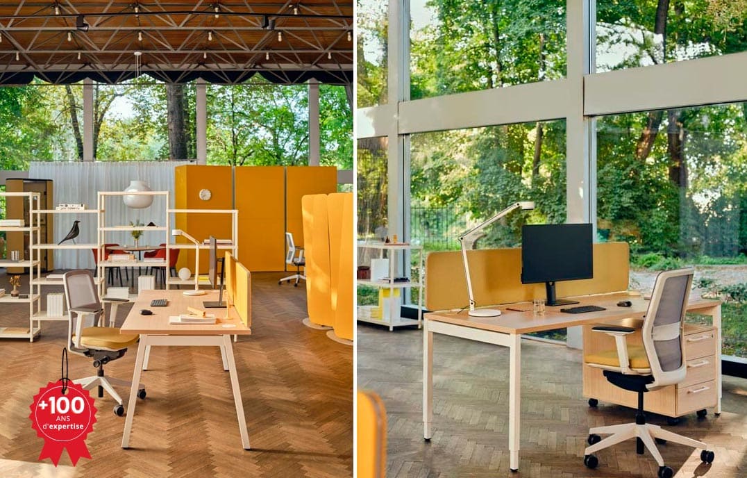 Cloison amovible de bureau