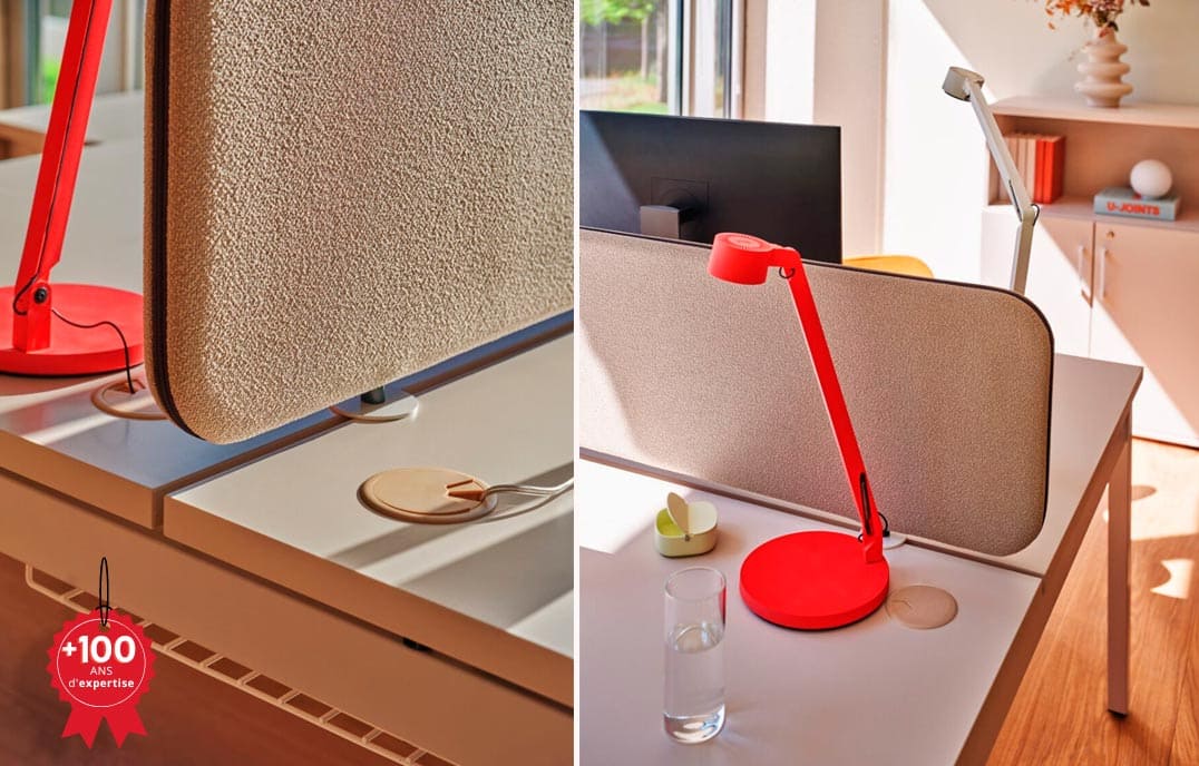 Séparateur acoustique pour bureau