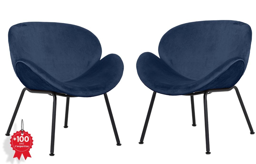 Fauteuil Design Bleu