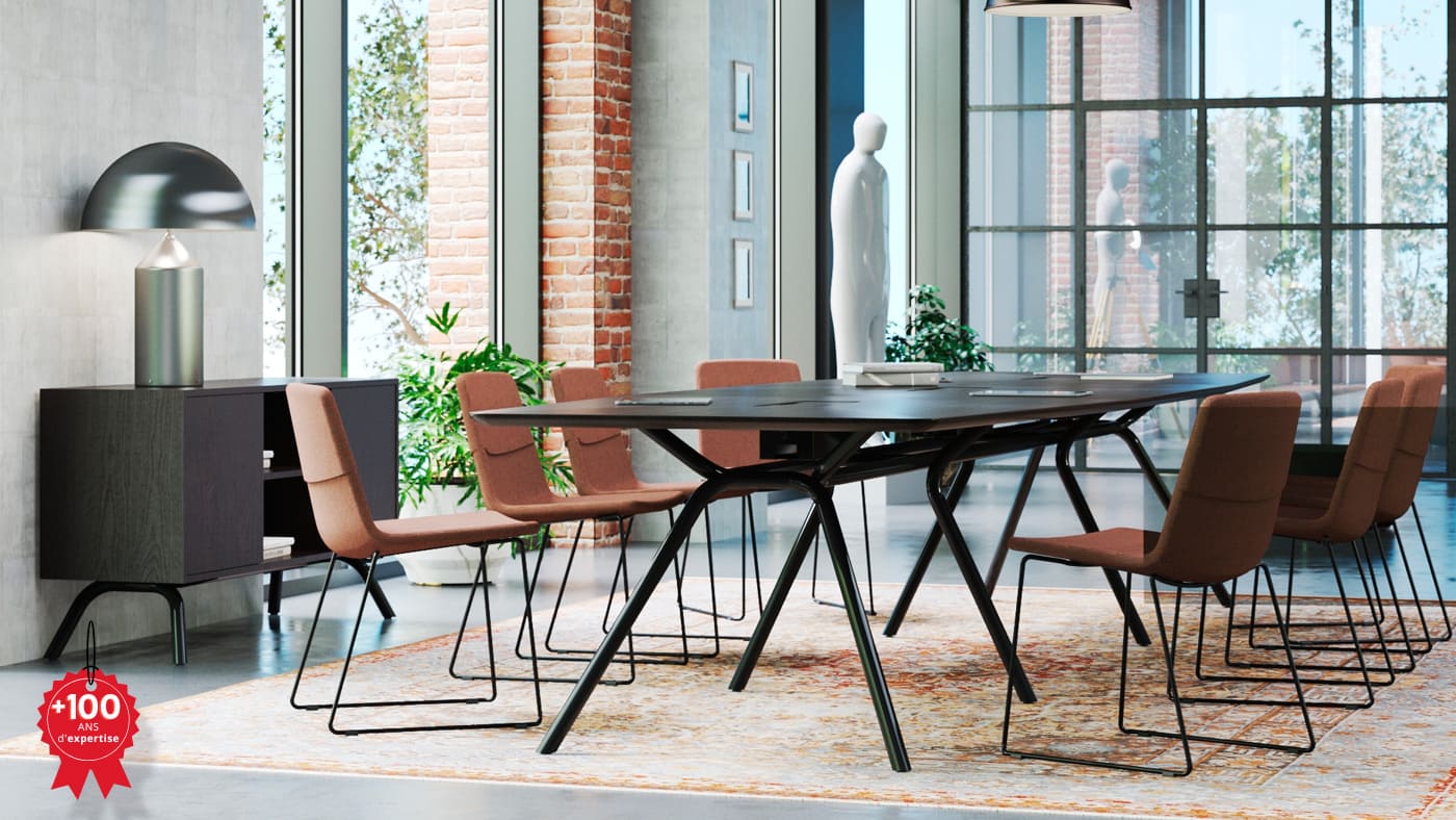 Table de réunion pour 12 personnes