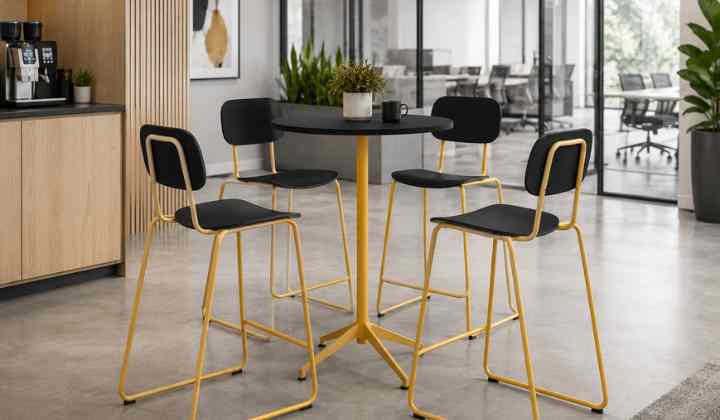 Table haute mange debout